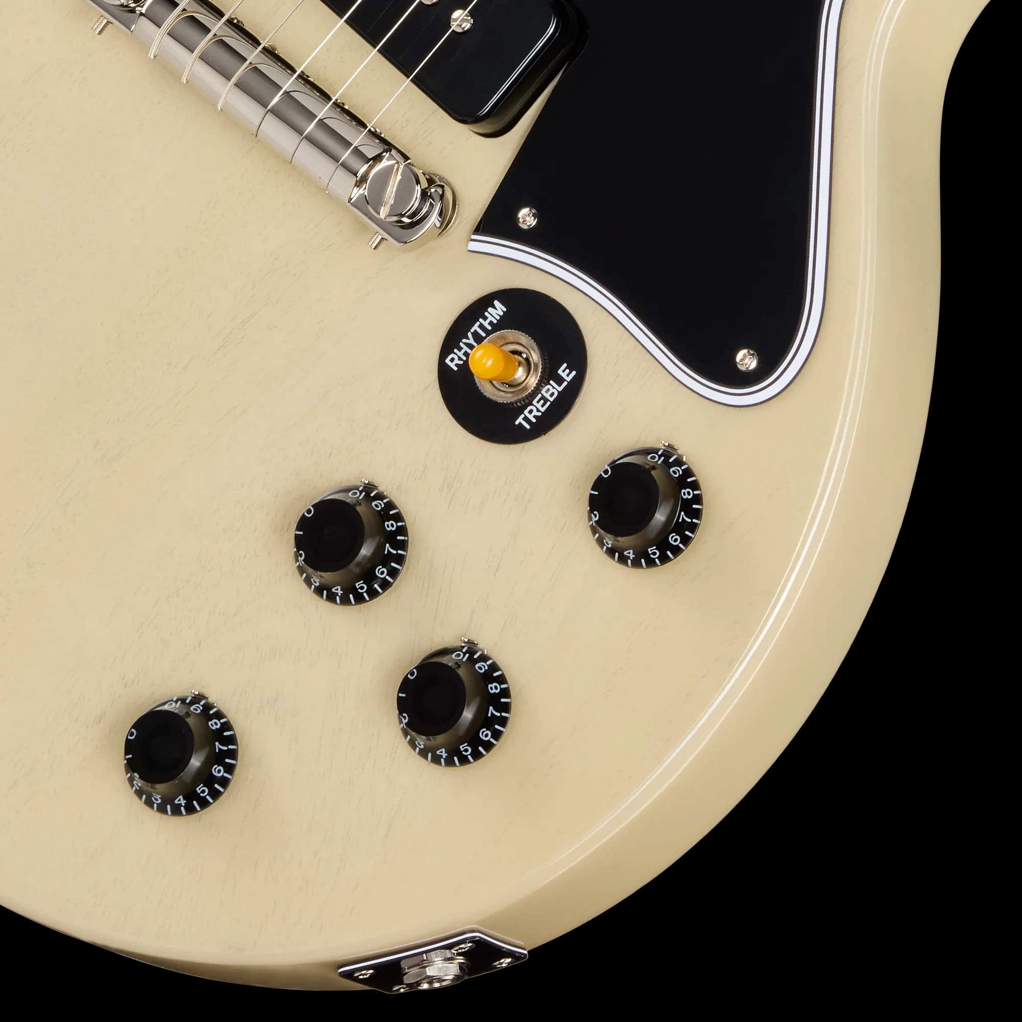 Epiphone IGC 1960 Les Paul Special Double Cut Reissue, TV White — photo 8