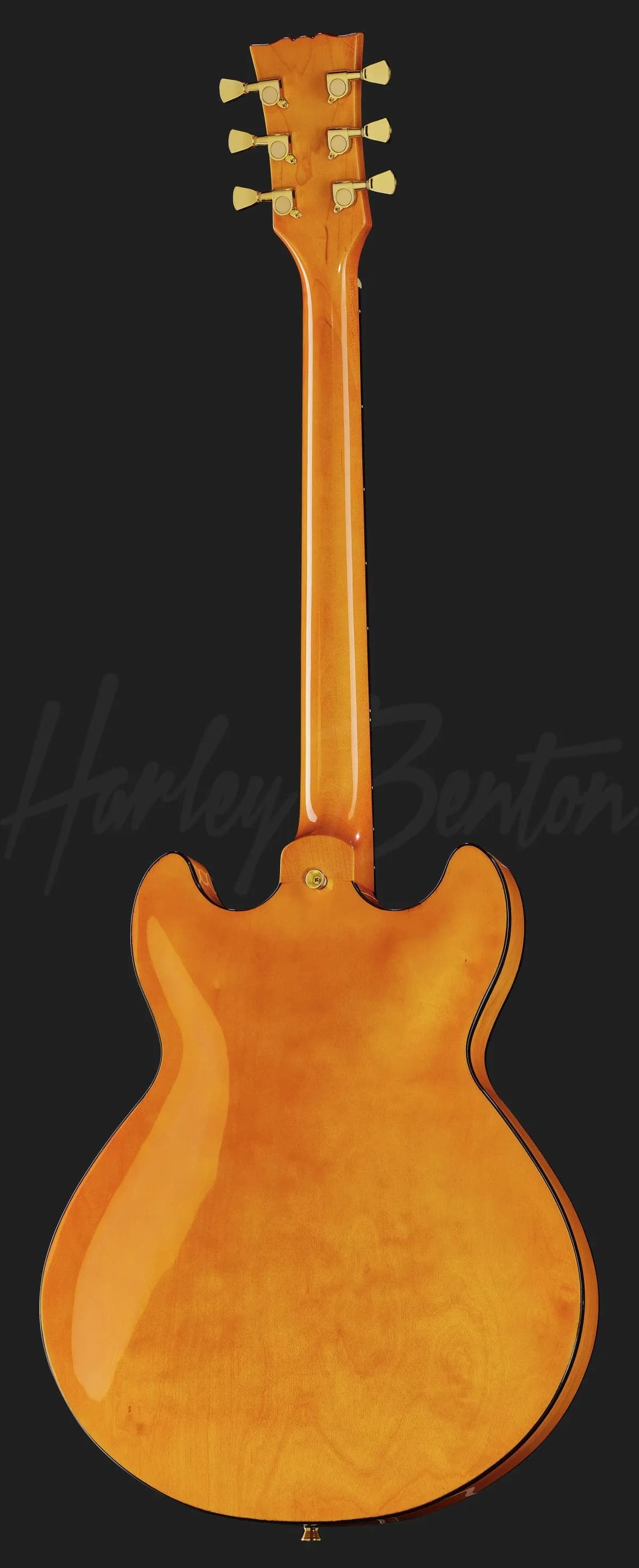 Harley Benton HB-35Plus Metallic Blue — photo 3
