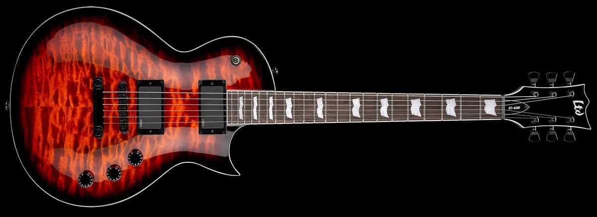 ESP EC-400QM Vintage Burst