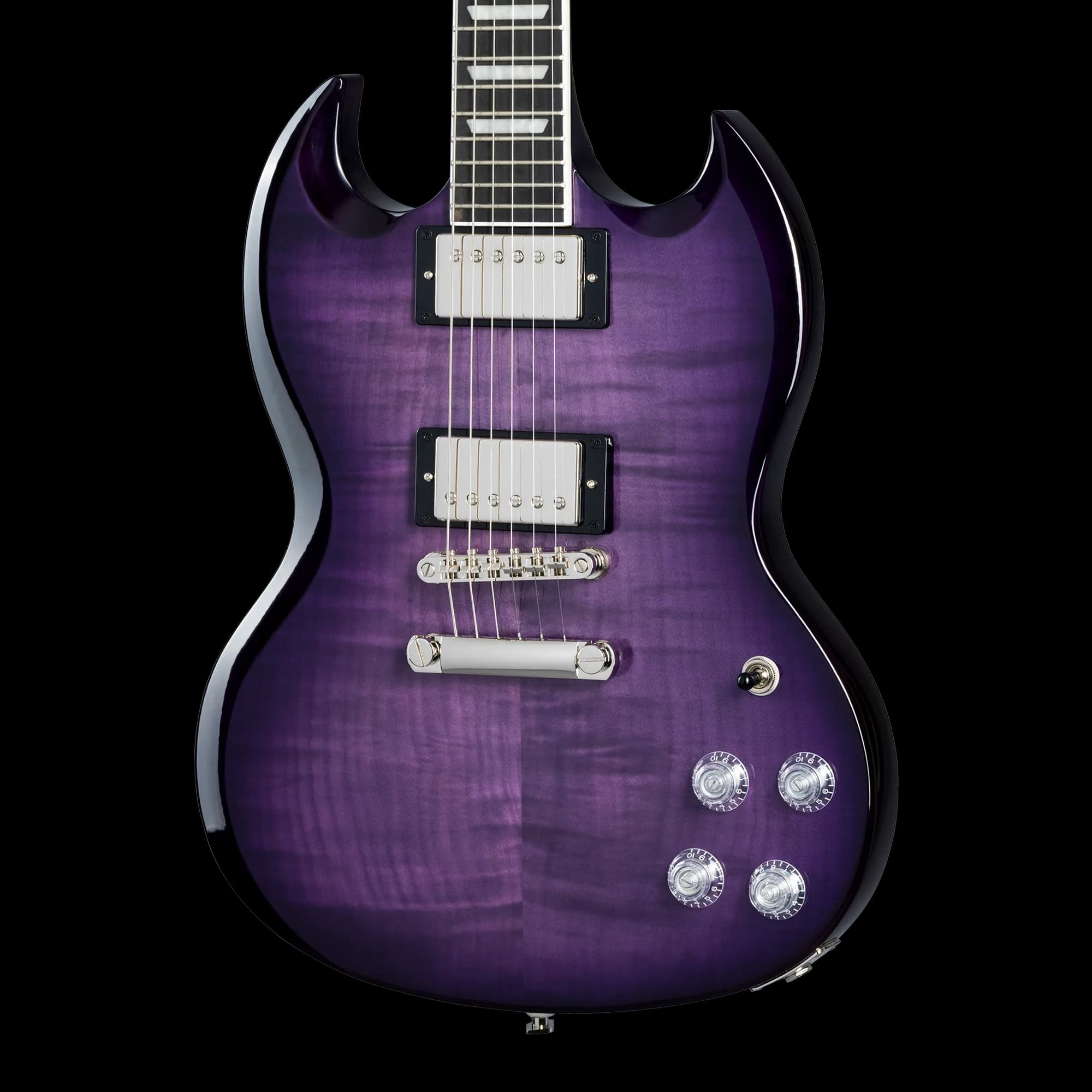 Epiphone SG Modern Figured, Purple Burst