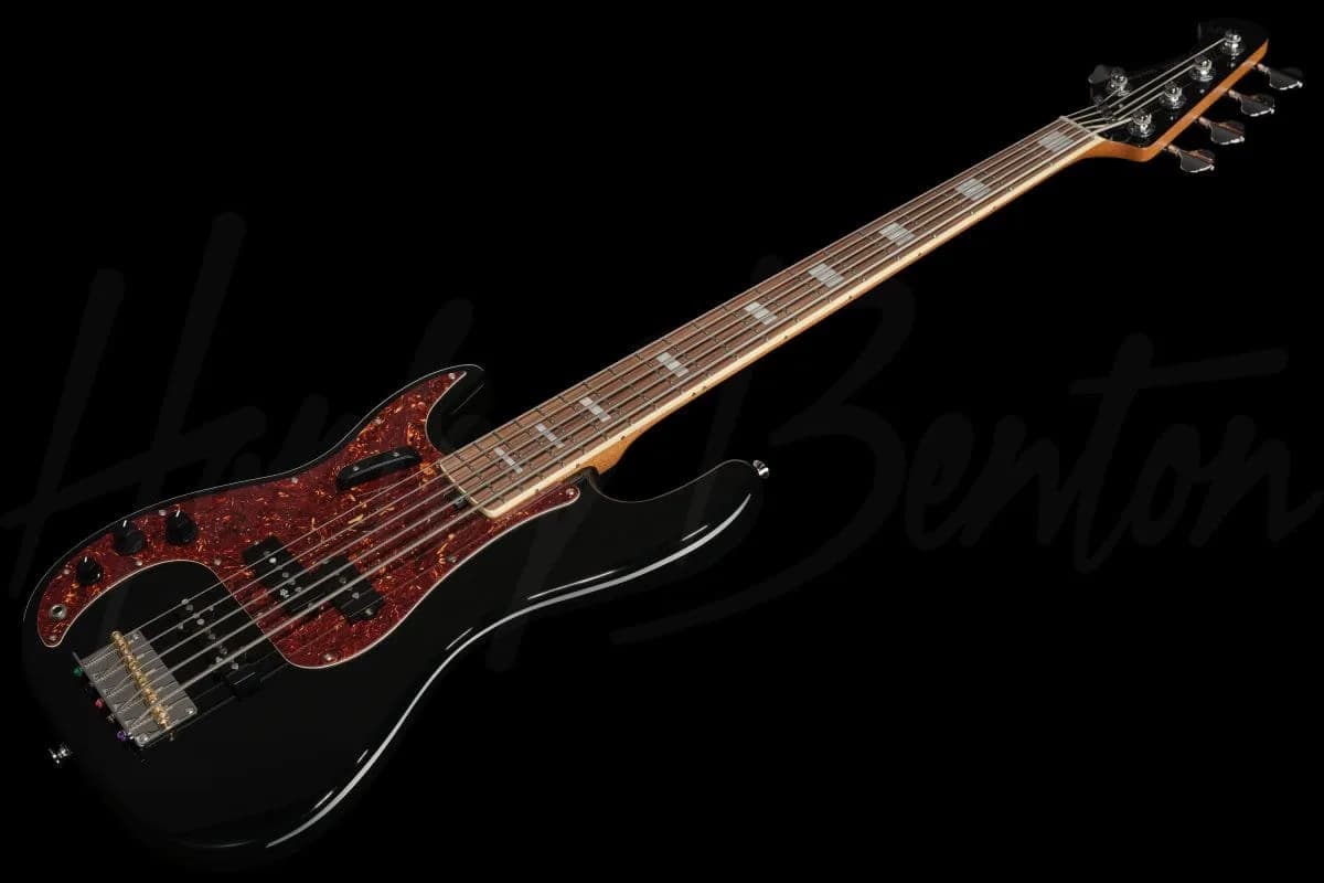 Harley Benton MV-5PJ LH Black — photo 8