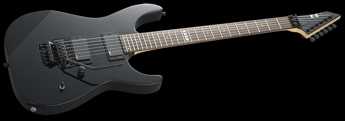 ESP E-II M-II Neck Thru BLACK — photo 3