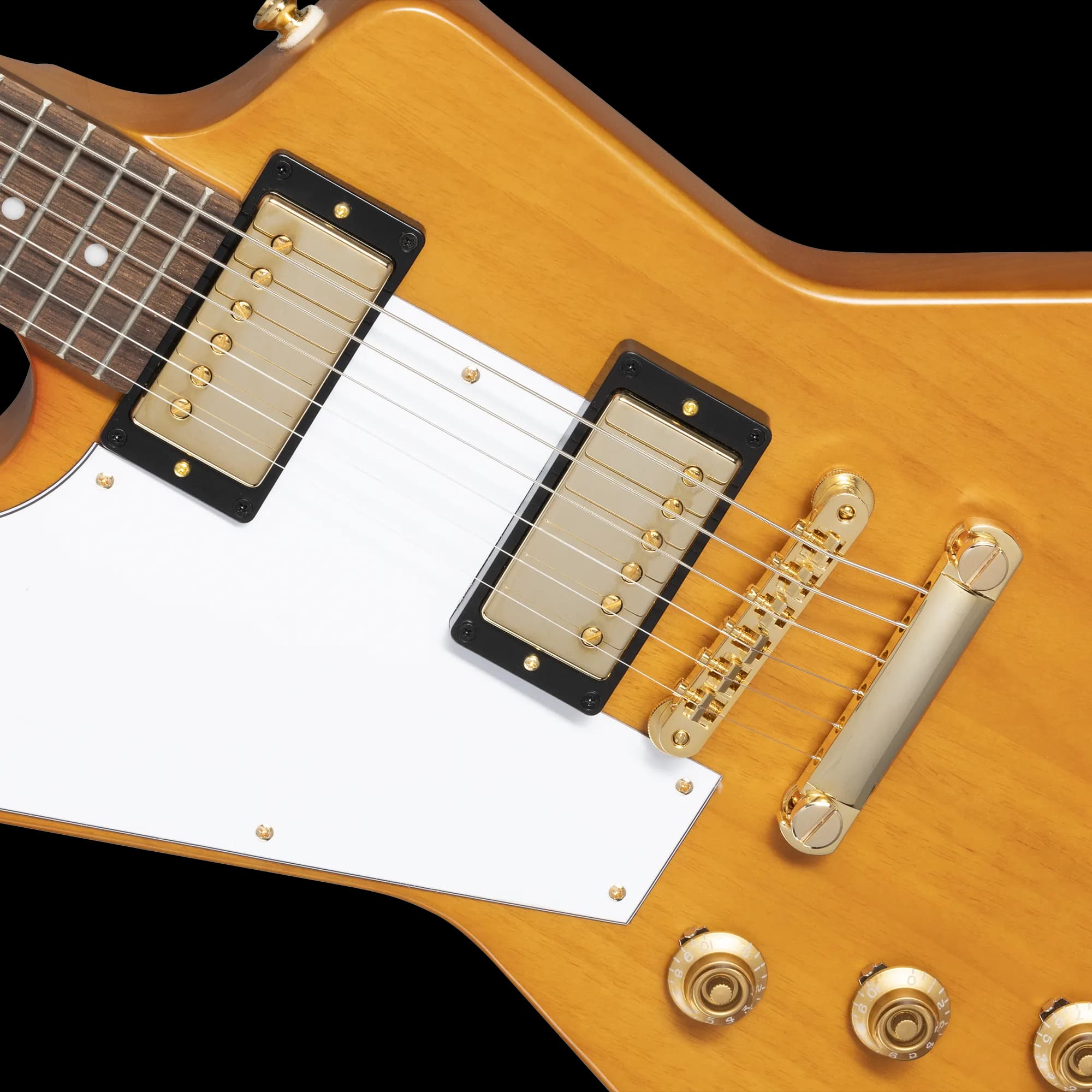Epiphone IGC 1958 Korina Explorer, Left Handed, Aged Natural — photo 7