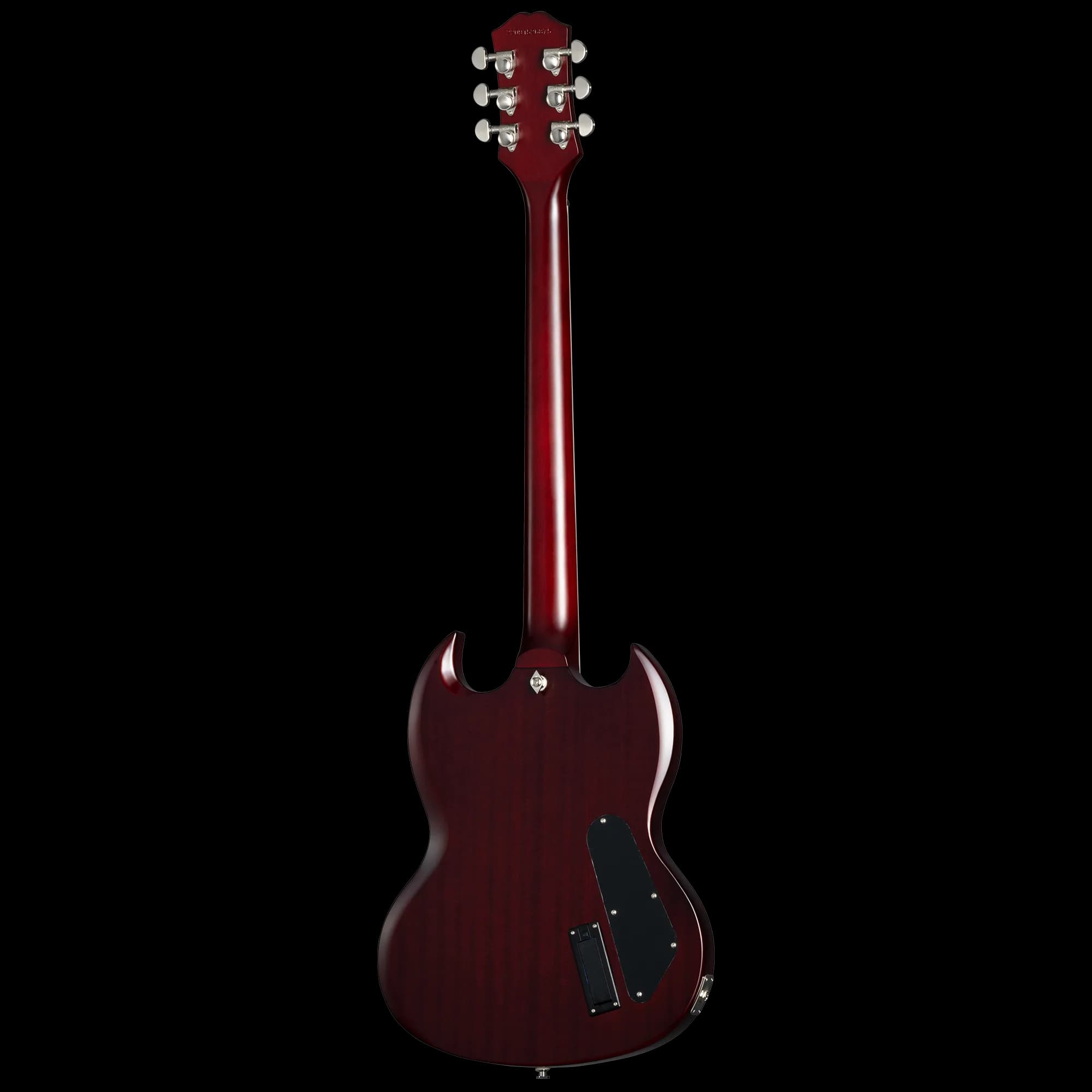 Epiphone SG Prophecy, Left-Handed, Aged Bengal Tiger Burst, Exclusive — photo 4