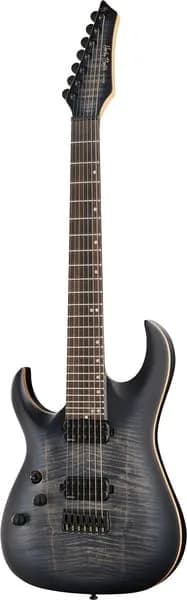 Harley Benton Amarok-7 LH BKNT Flame Burst
