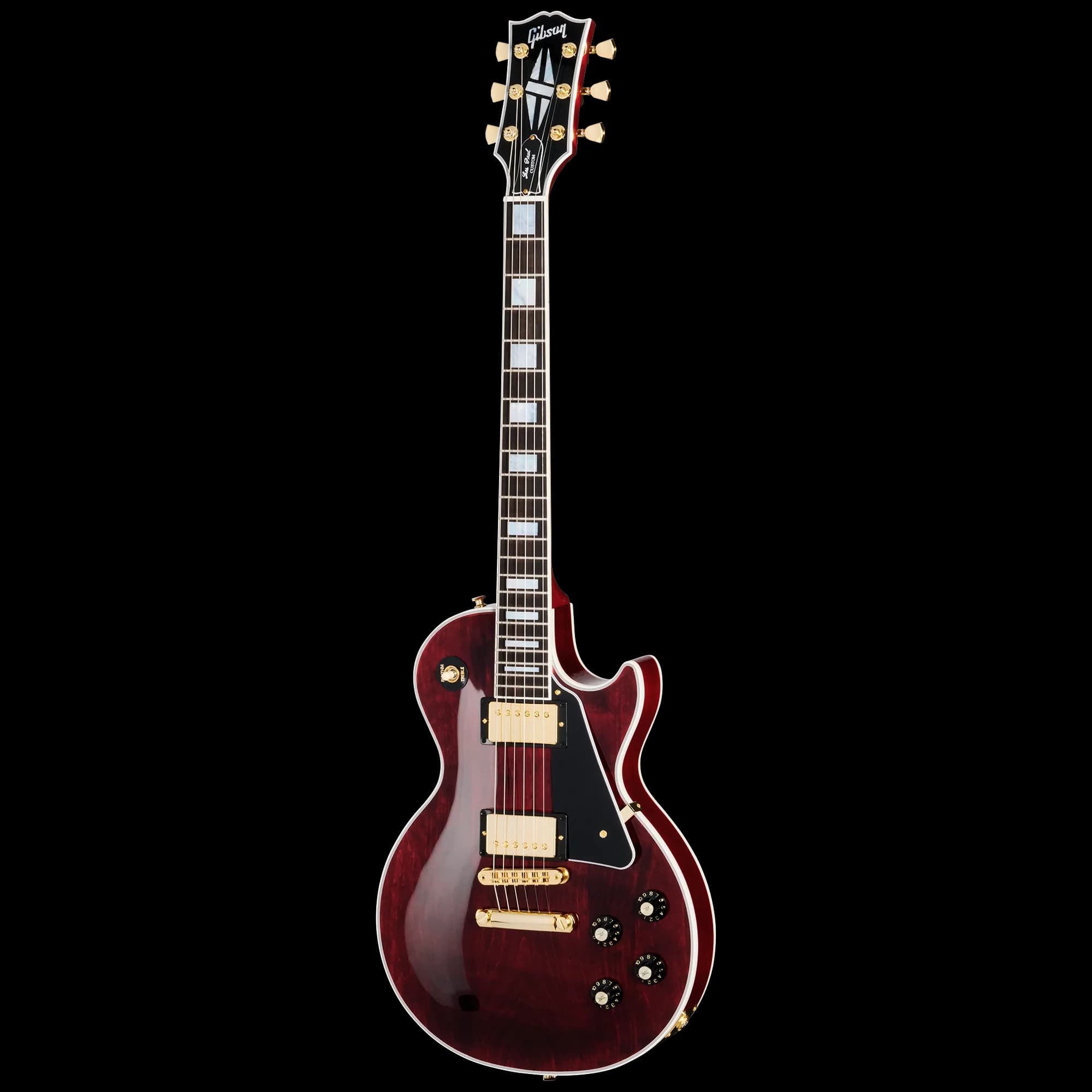 Gibson Les Paul Custom 70s, Wine Red — photo 3