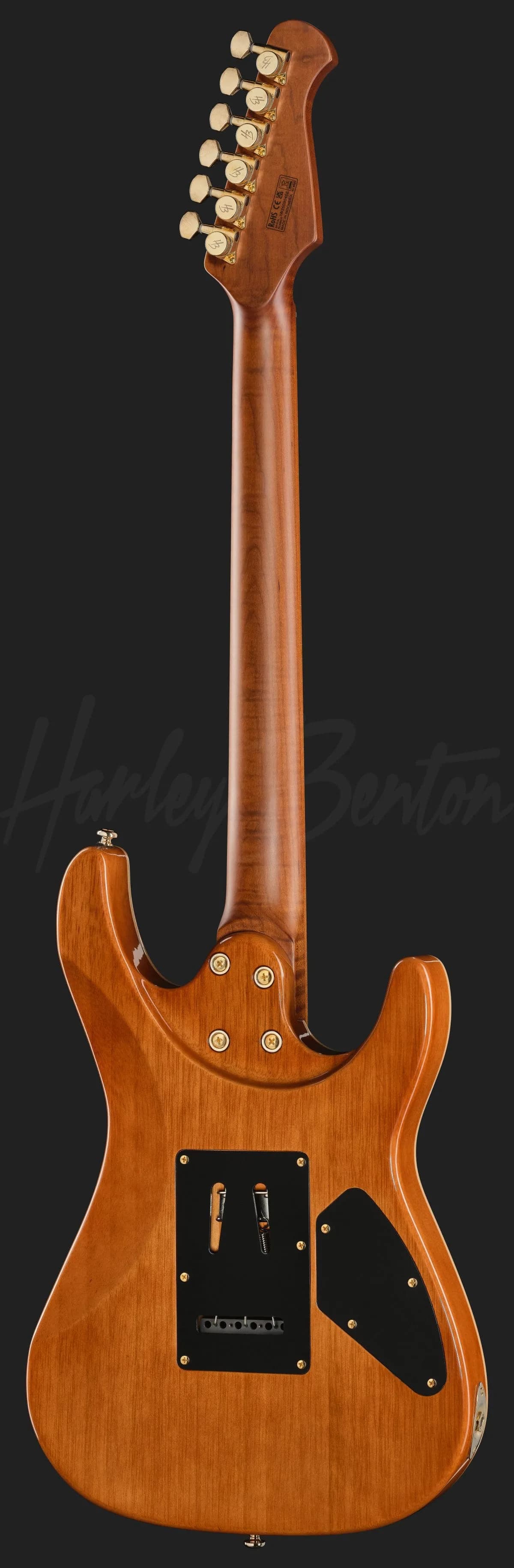 Harley Benton Fusion-IV HSH LH MN FBB — photo 3