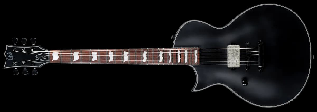 ESP EC-201 Lh BLACK SATIN