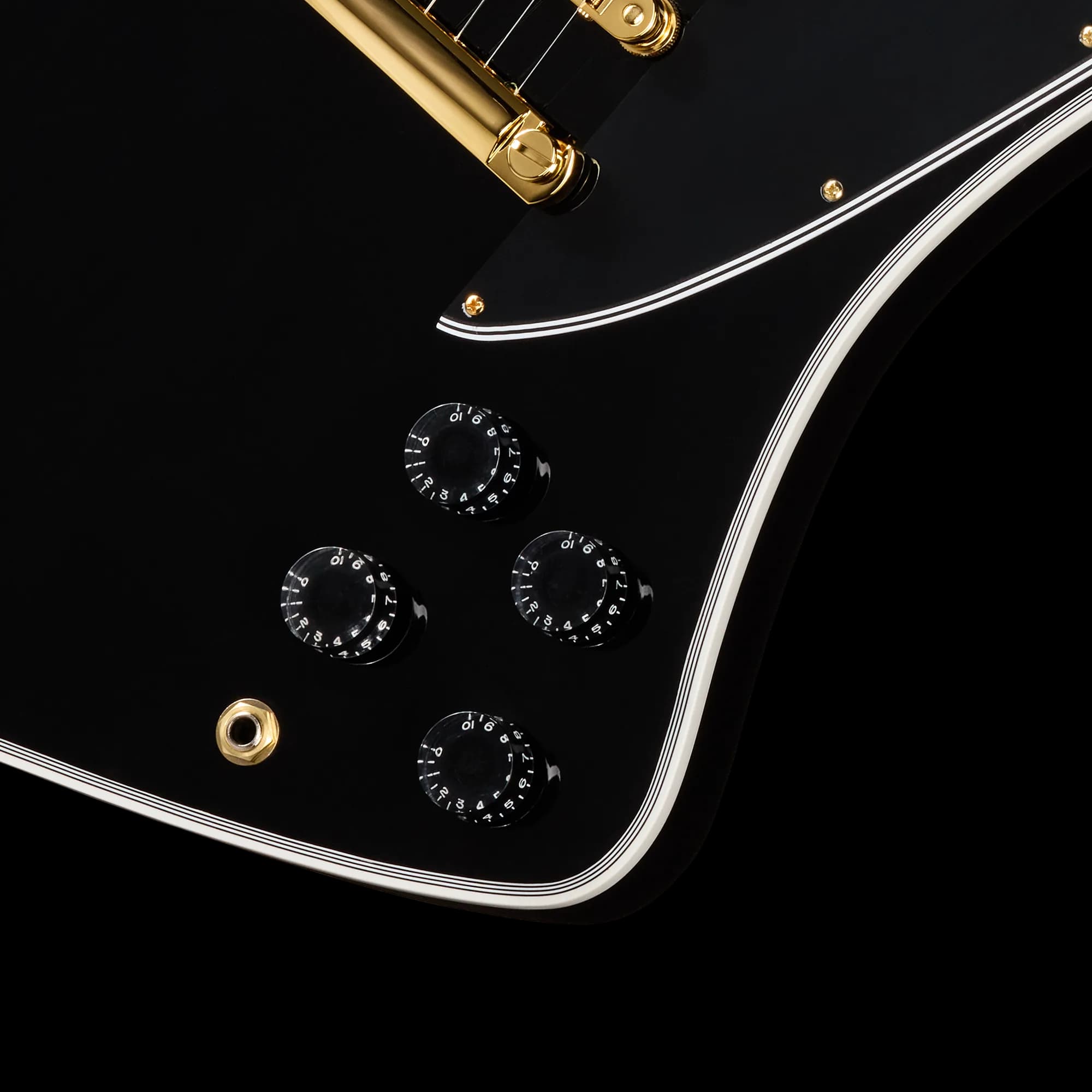 Gibson Firebird Custom with Bound Headstock, Gloss, Ebony — photo 4