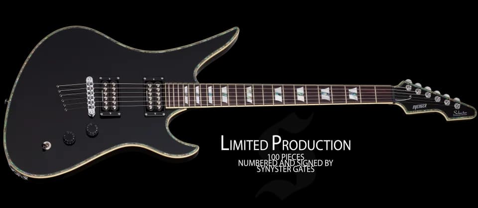 Schecter Synyster Gates Avenger Bat Country