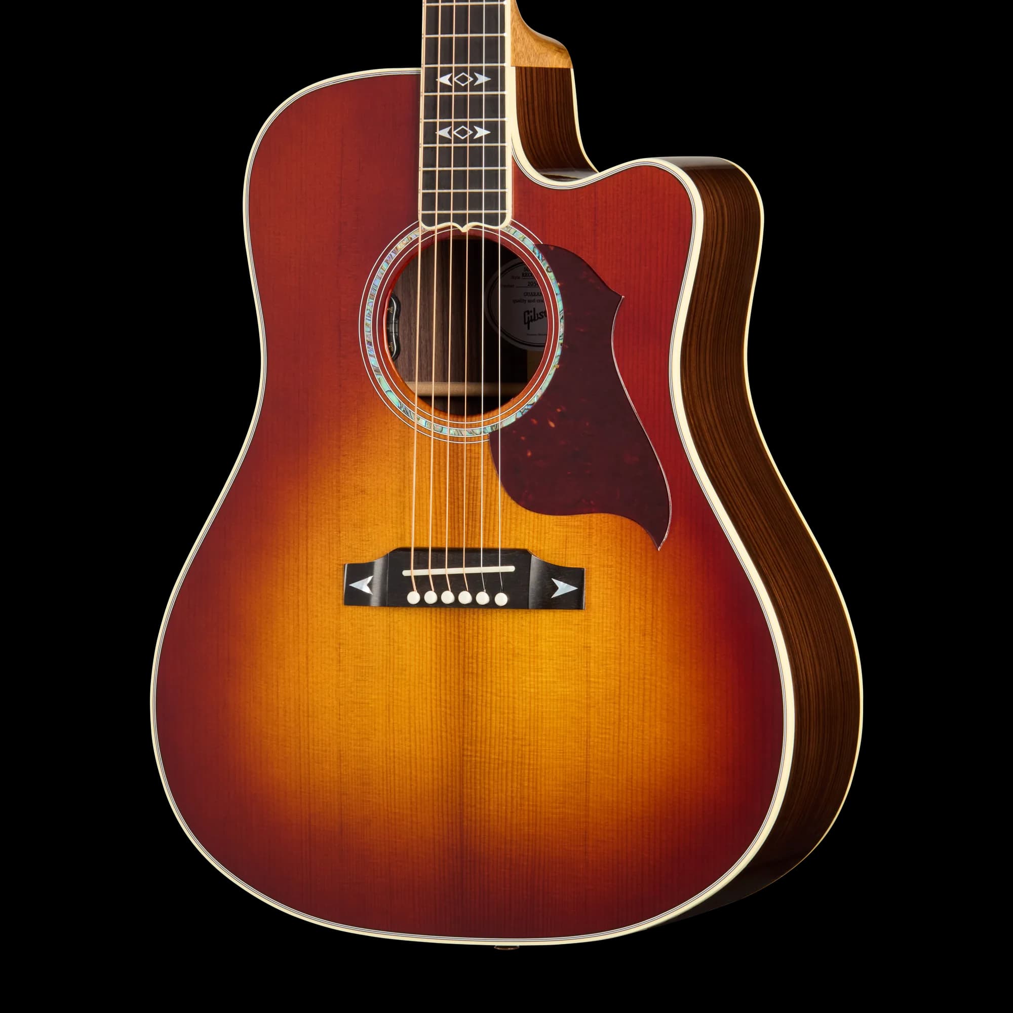 Gibson Songwriter Recording Artist EC, Rosewood Burst