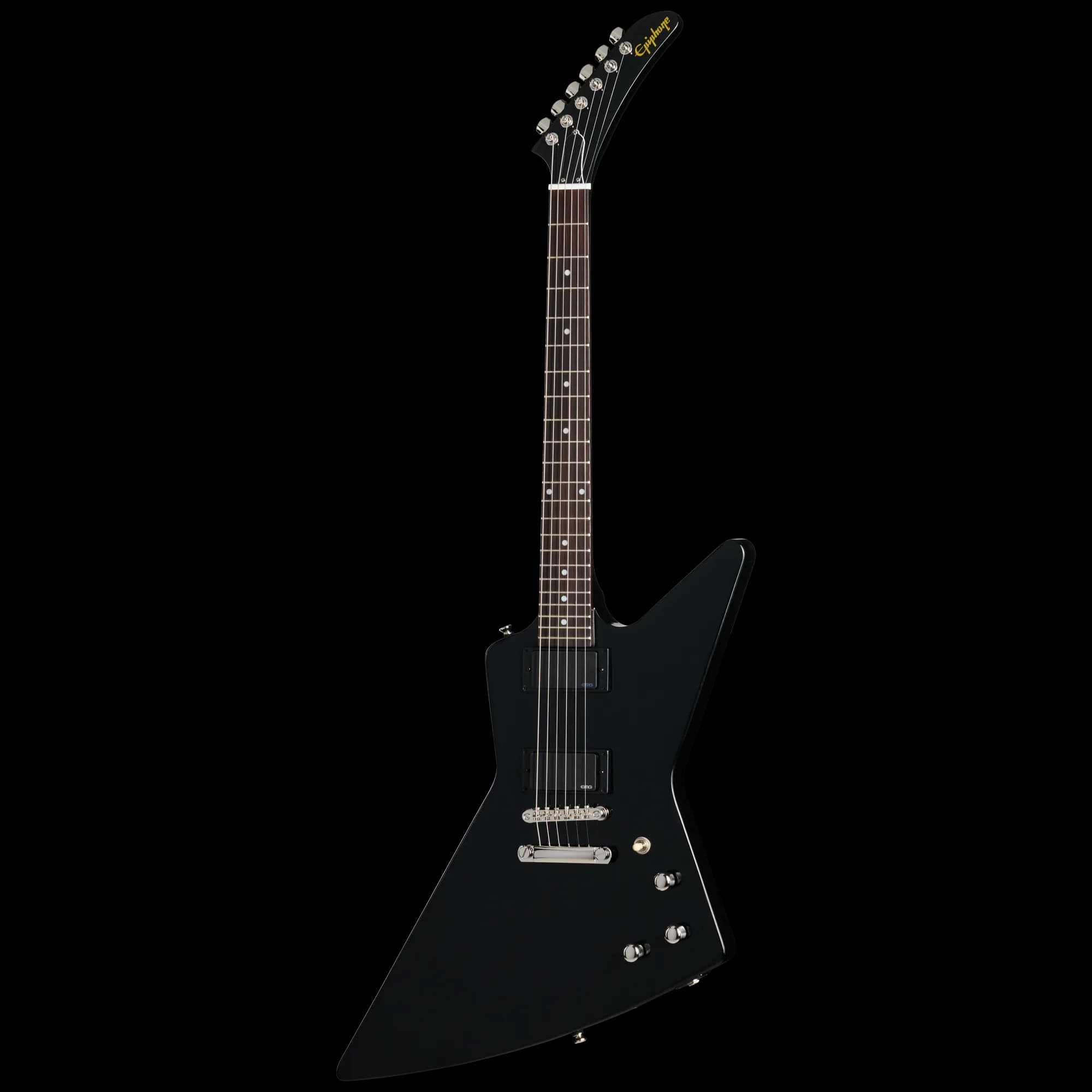 Epiphone Explorer 80s EMG, Ebony, Exclusive — photo 3
