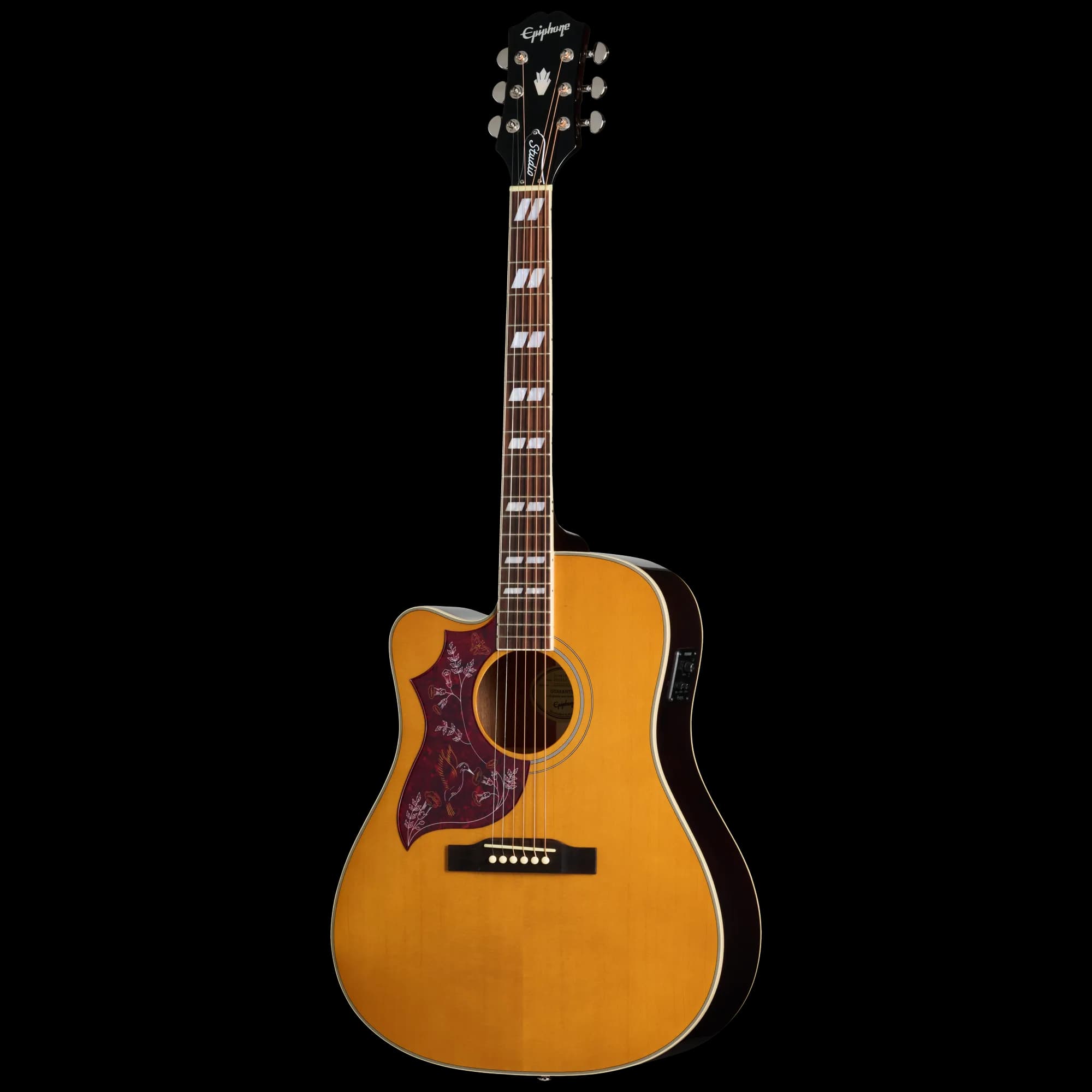 Epiphone Hummingbird Studio EC, Left-Handed, Natural — photo 3
