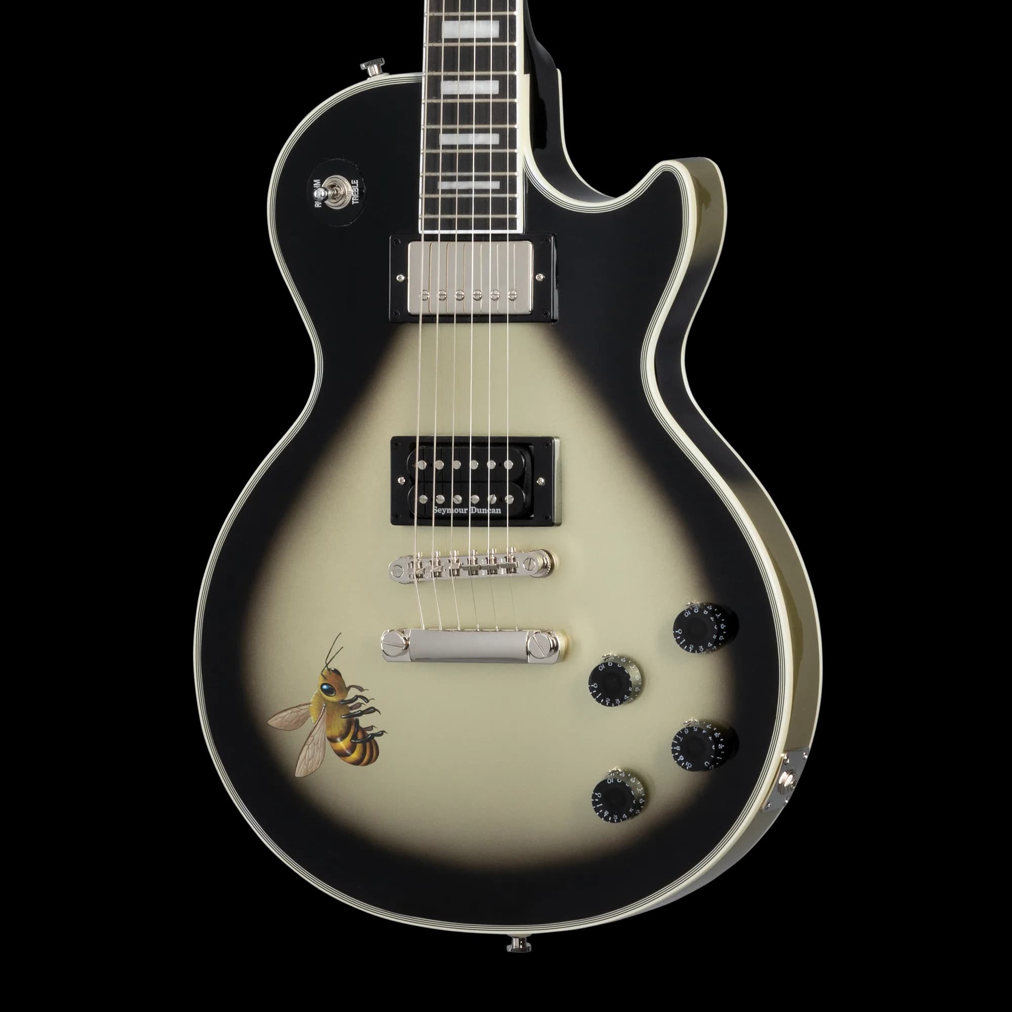 Epiphone Adam Jones Les Paul Custom Art Collection: Mark Ryden’s “Queen Bee” , Antique Silverburst — photo 2