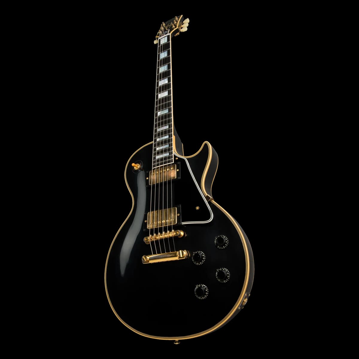 Gibson 1957 Les Paul Custom Reissue 2-Pickup, VOS, Ebony — photo 4