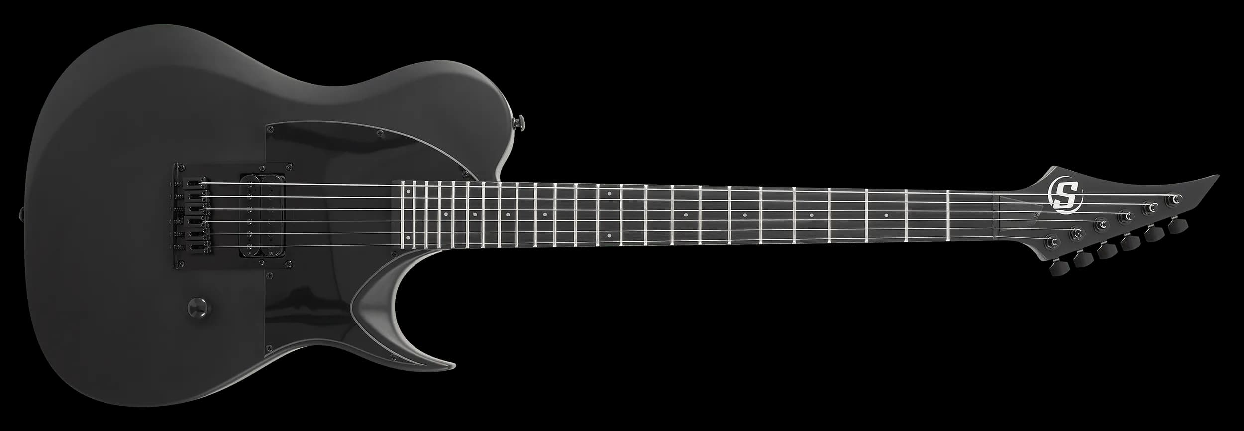 Solar TB4.61C Single Pickup Carbon Black Matte