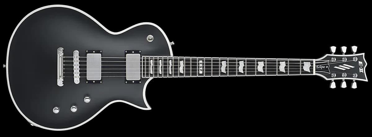 ESP E-II Eclipse Bb Black Satin