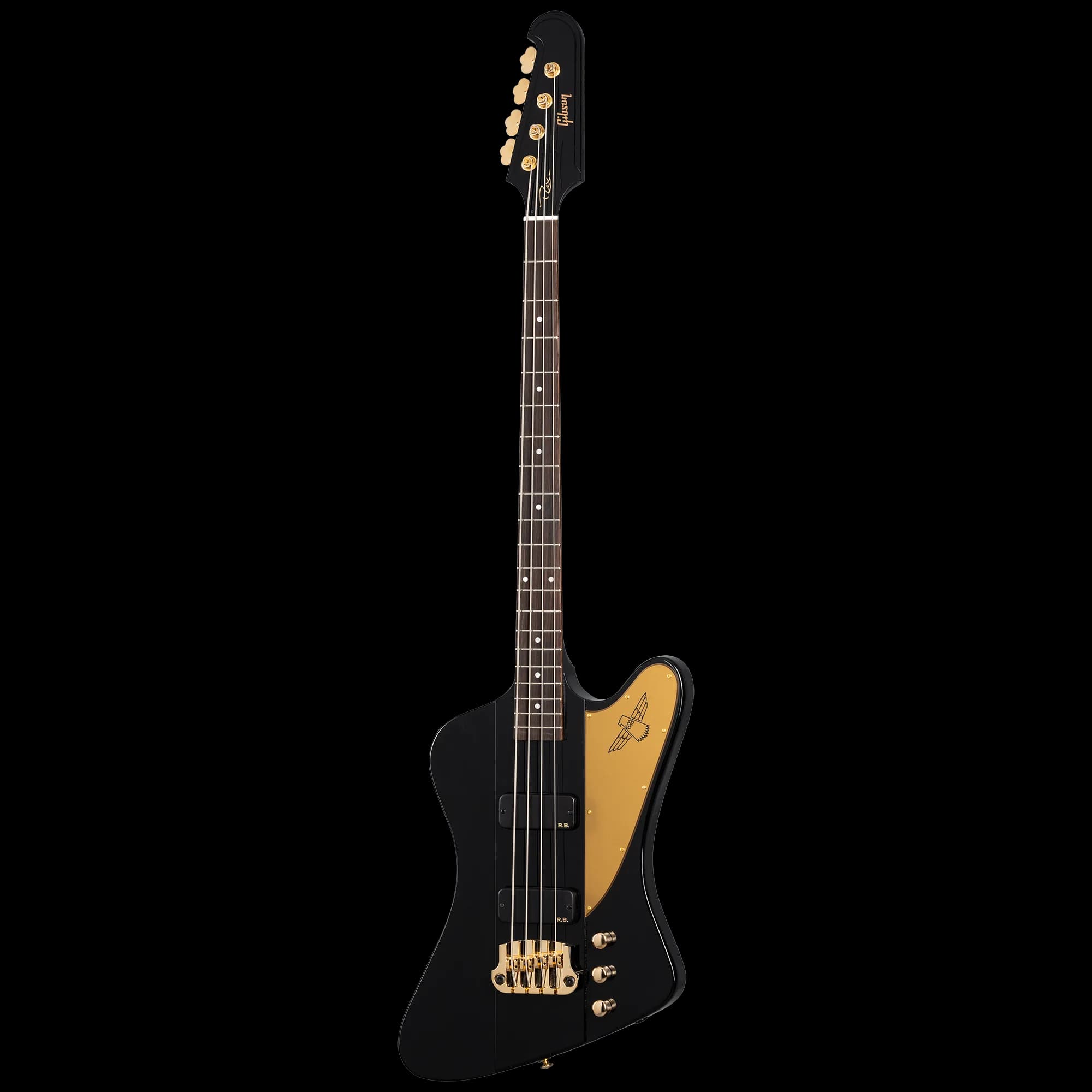 Gibson Rex Brown Signature Thunderbird, Ebony — photo 3