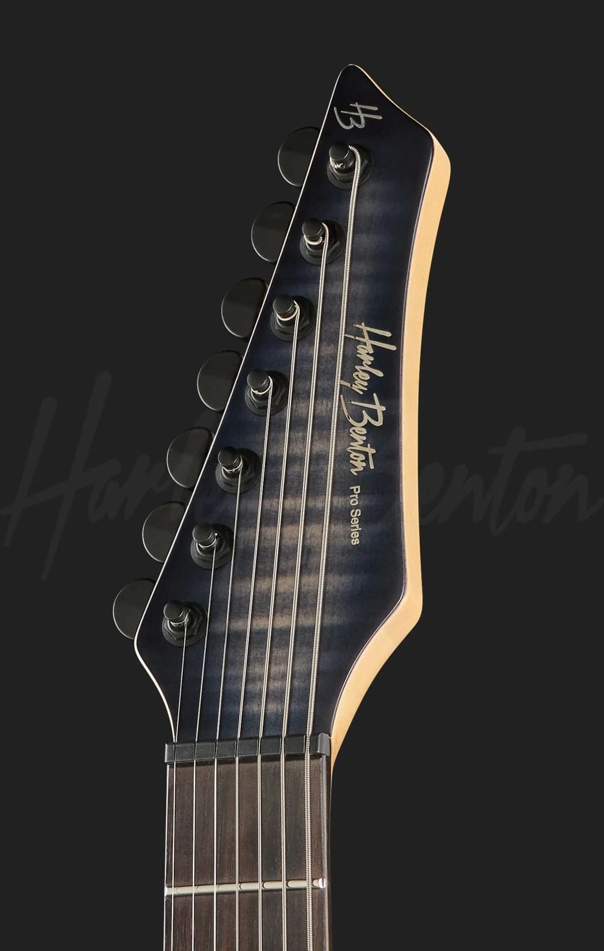 Harley Benton Amarok-7 LH BKNT Flame Burst — photo 6