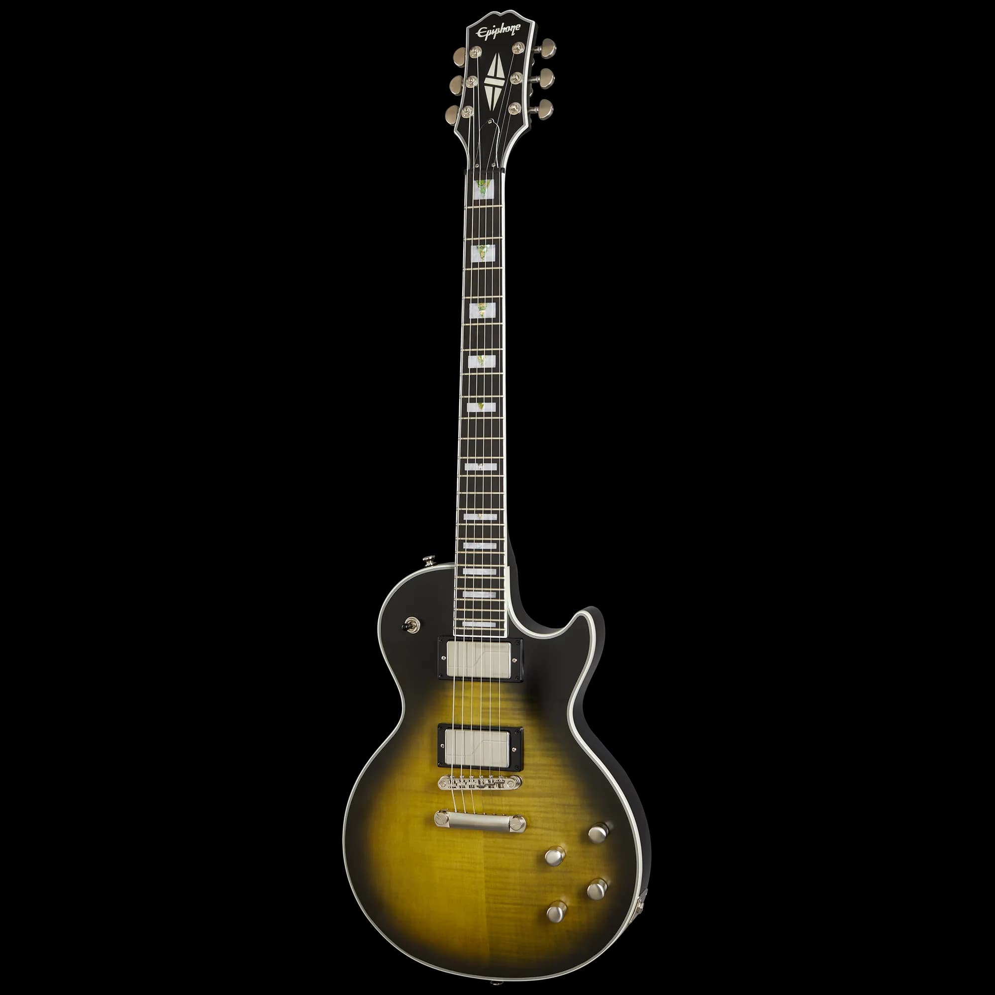 Epiphone Les Paul Prophecy, Olive Tiger Aged Gloss — photo 3