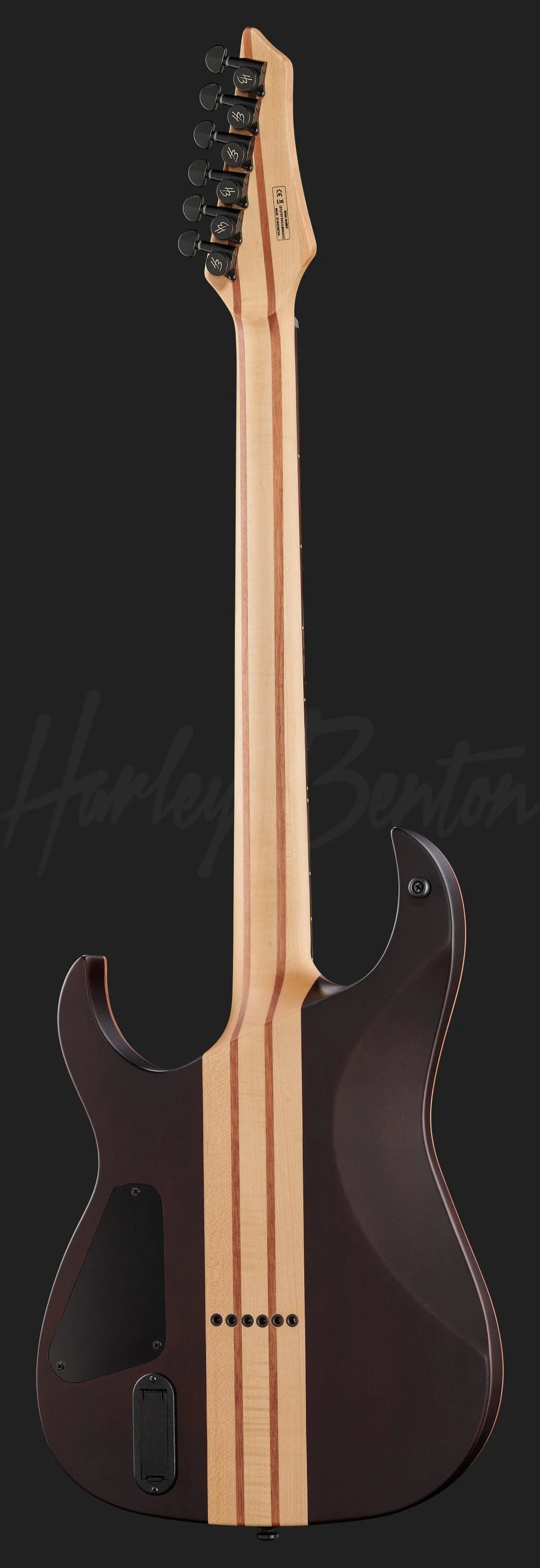 Harley Benton Amarok-6 BKRD Quilted Burst — photo 3