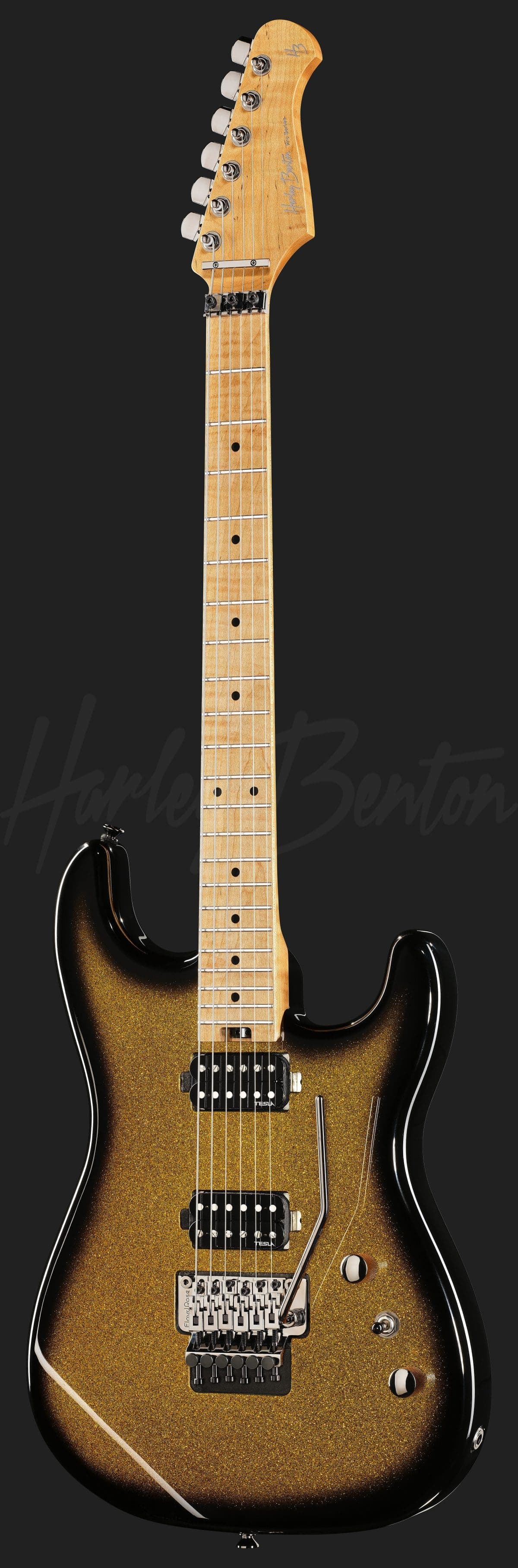 Harley Benton ST-80FR MN HH GSB — photo 2