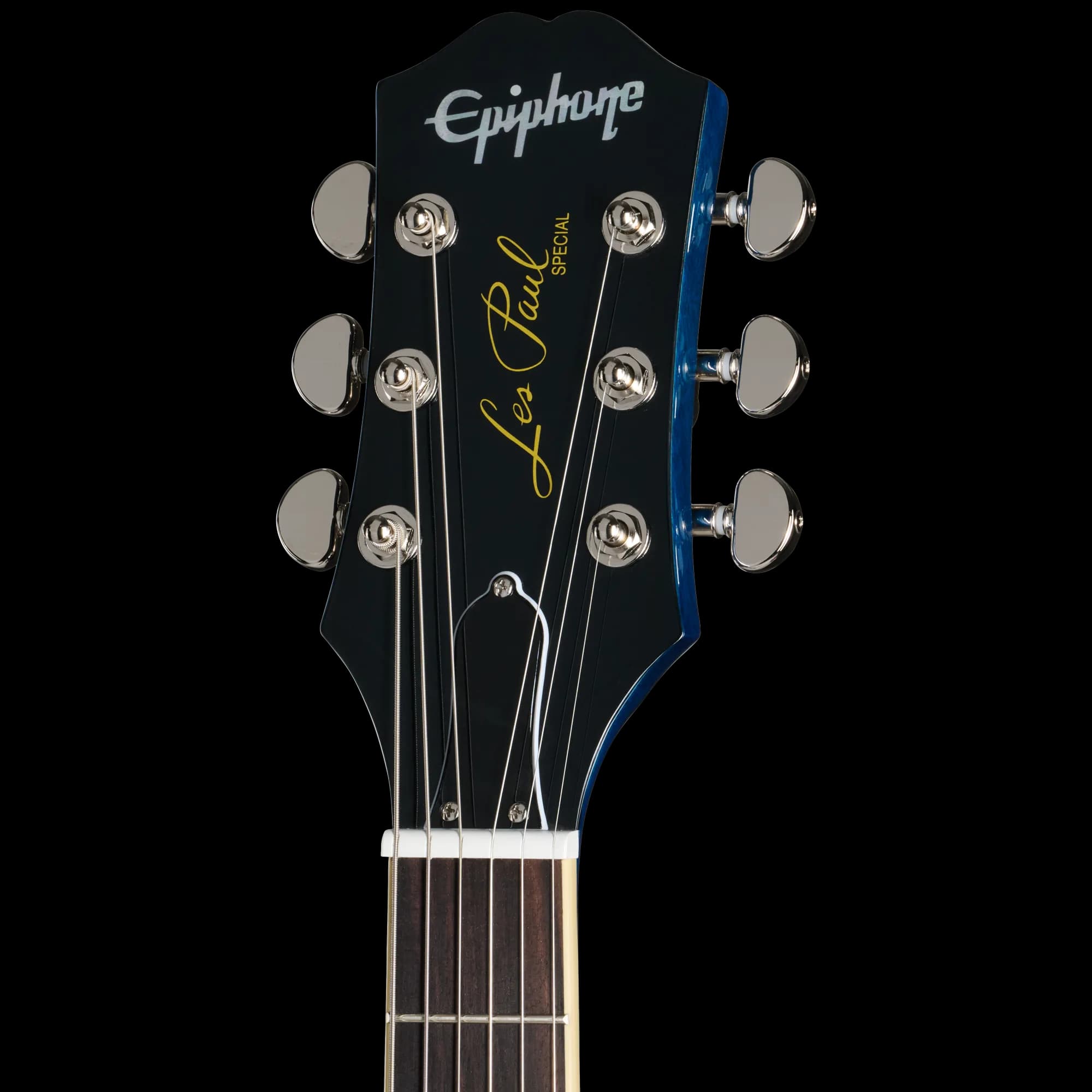 Epiphone Les Paul Special Double Cut Figured, Ocean Water — photo 5