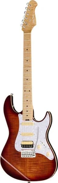 Harley Benton ST-Modern Plus MN HSS Flame Bengal Burst