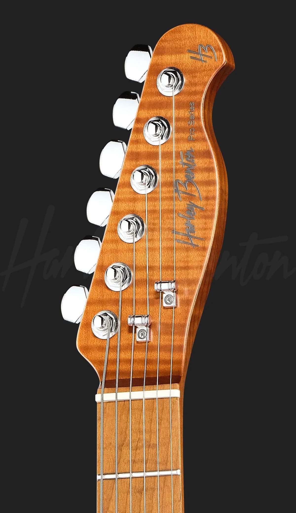 Harley Benton Fusion-T II HH MN HT QBLB — photo 6
