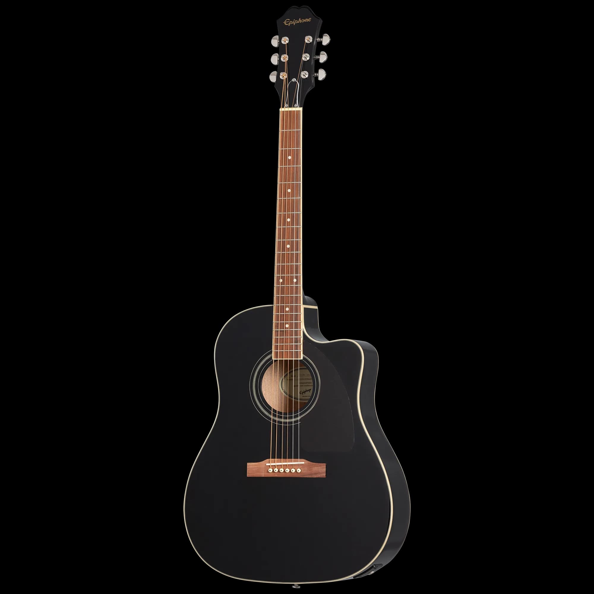 Epiphone J-45 EC Studio, Ebony — photo 3