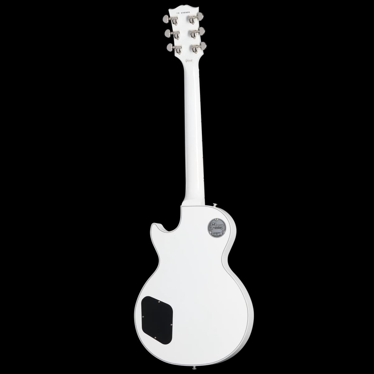 Gibson Les Paul Custom, Nickel Hardware, Alpine White, Exclusive — photo 4