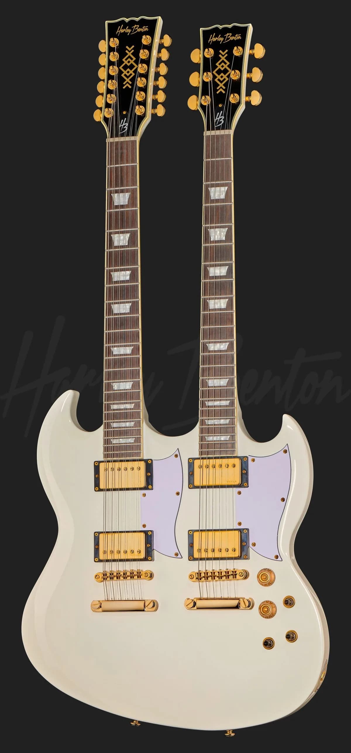 Harley Benton DC-Custom II 612 White — photo 2