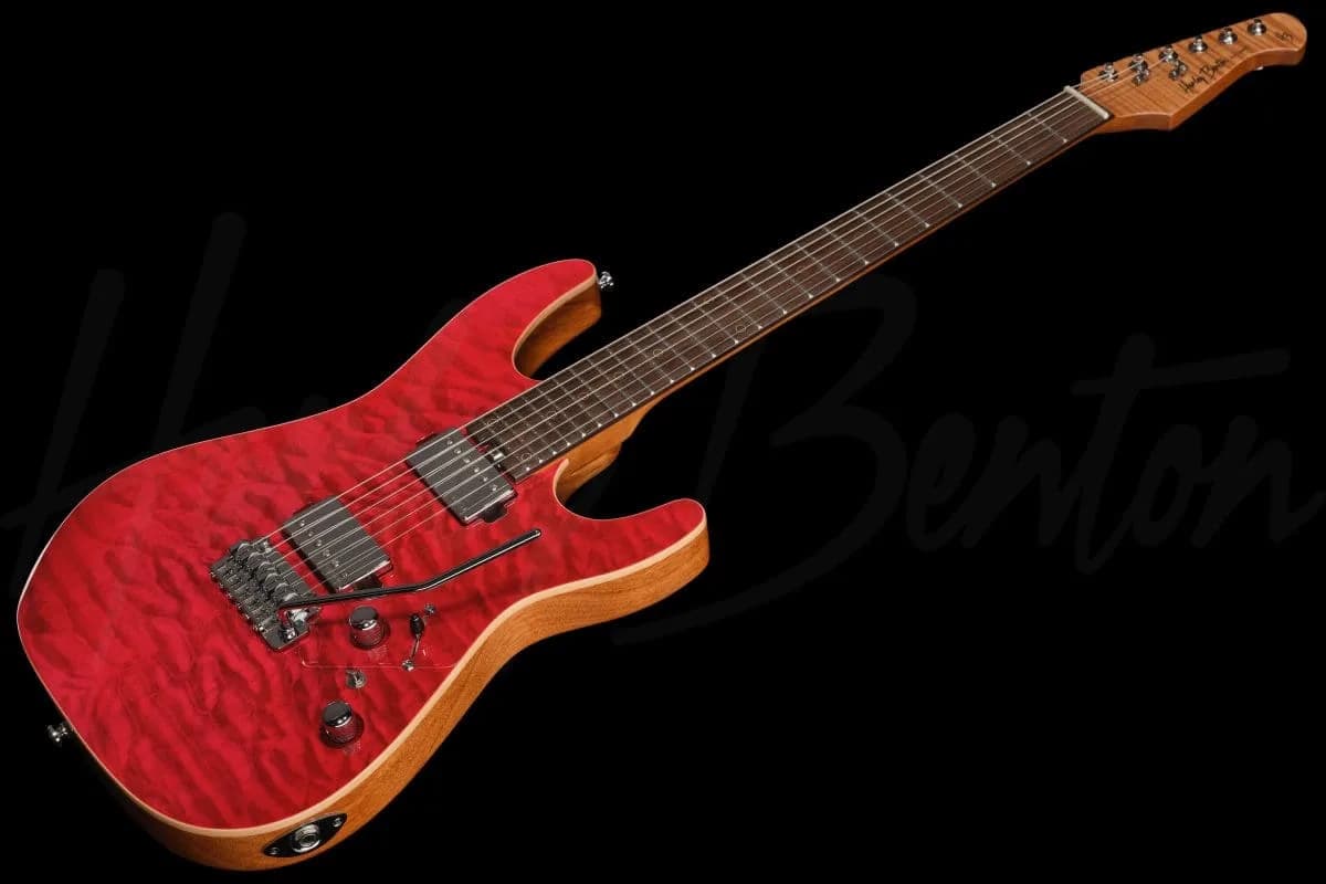 Harley Benton Fusion-IV HH RW QRG — photo 8