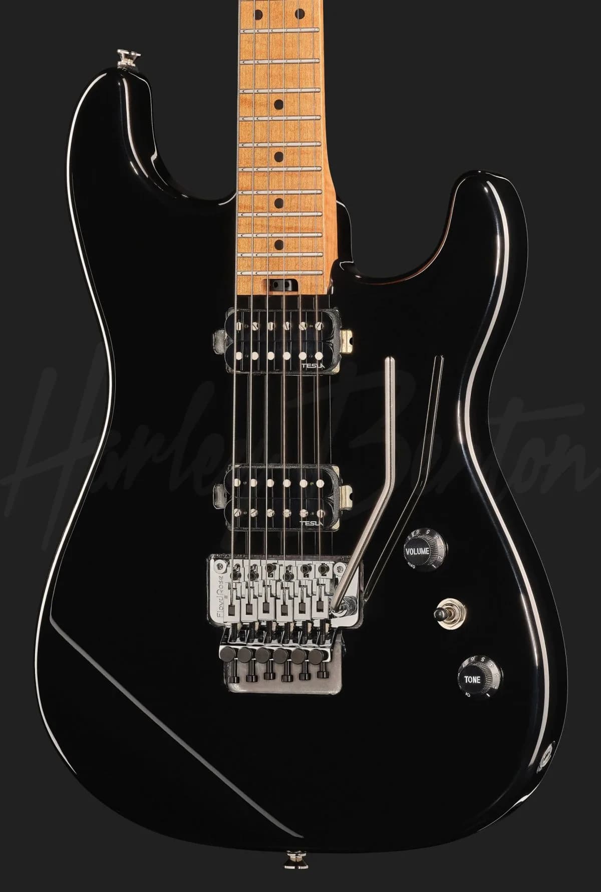 Harley Benton ST-80FR MN HH Black — photo 4