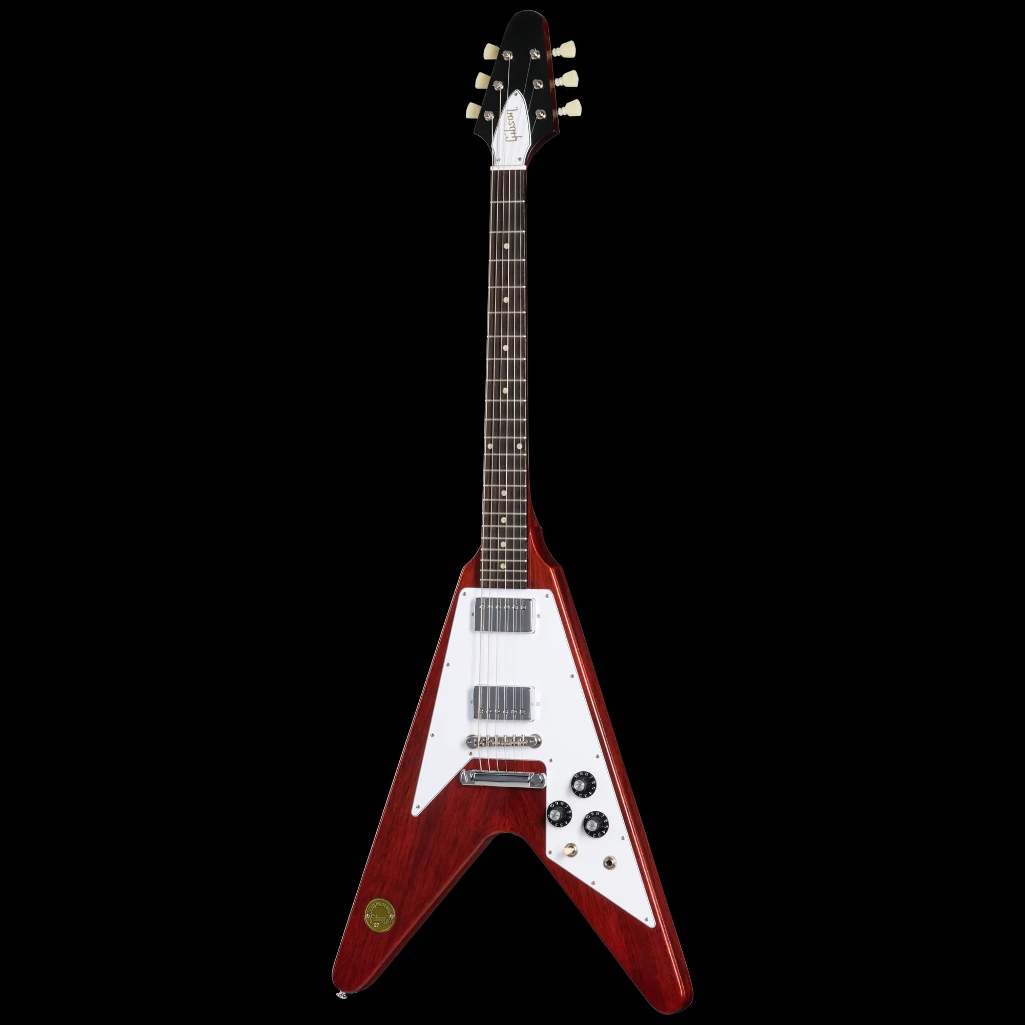 Gibson 1971 Flying V Medallion Reissue, VOS, Medallion Cherry — photo 4