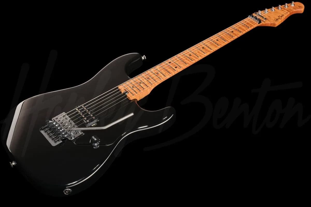 Harley Benton ST-80FR MN Black — photo 8
