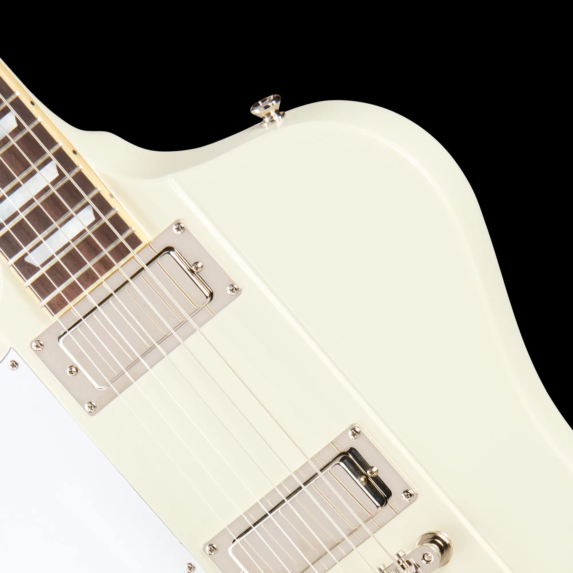 Epiphone IGC 1963 Firebird V Reissue with Maestro Vibrola, Left-Handed, Polaris White — photo 7