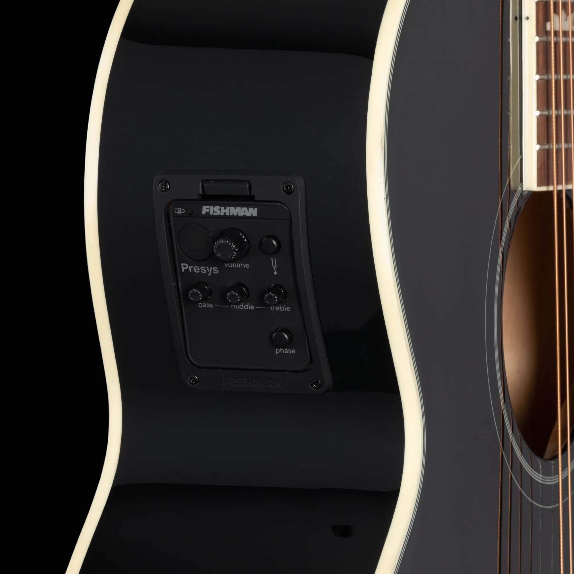 Epiphone J-200 Studio EC, Black — photo 7