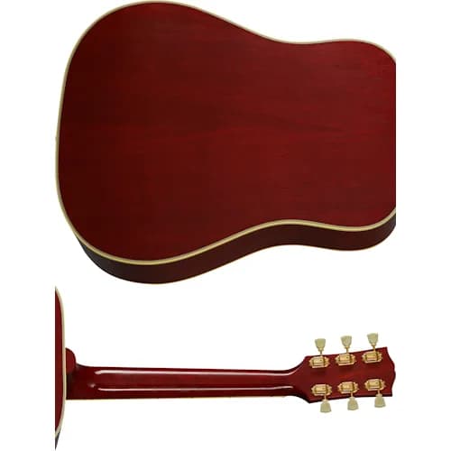 Gibson 1960 Hummingbird, Adj Saddle, Heritage Cherry Sunburst — photo 6