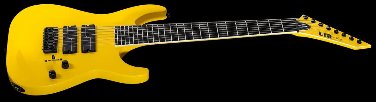 ESP SC-608 Baritone Yellow — photo 3