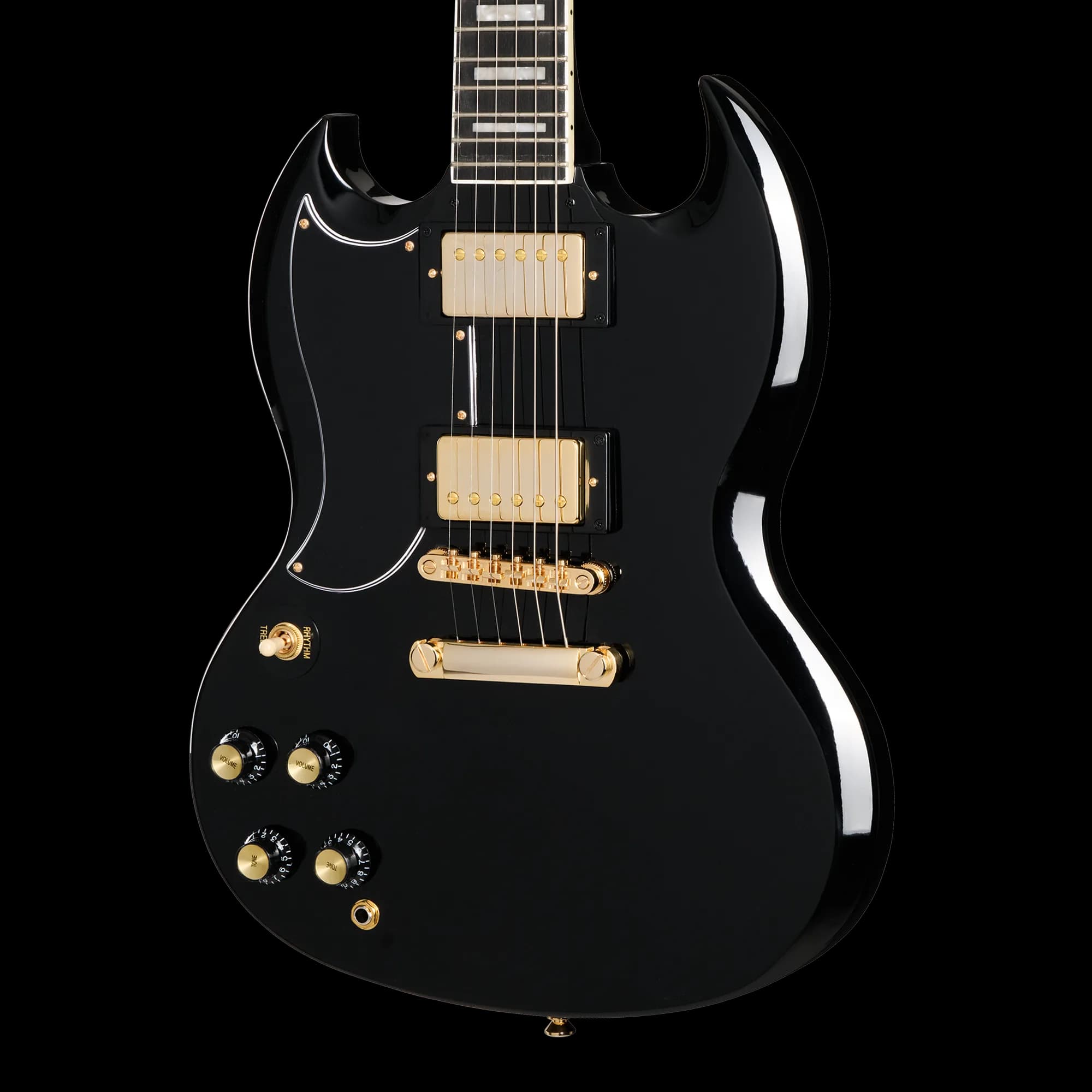 Epiphone SG Custom, Left-Handed, Ebony