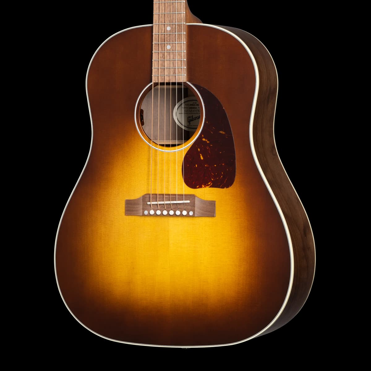 Gibson J-45 Studio Walnut, Satin Walnut Burst