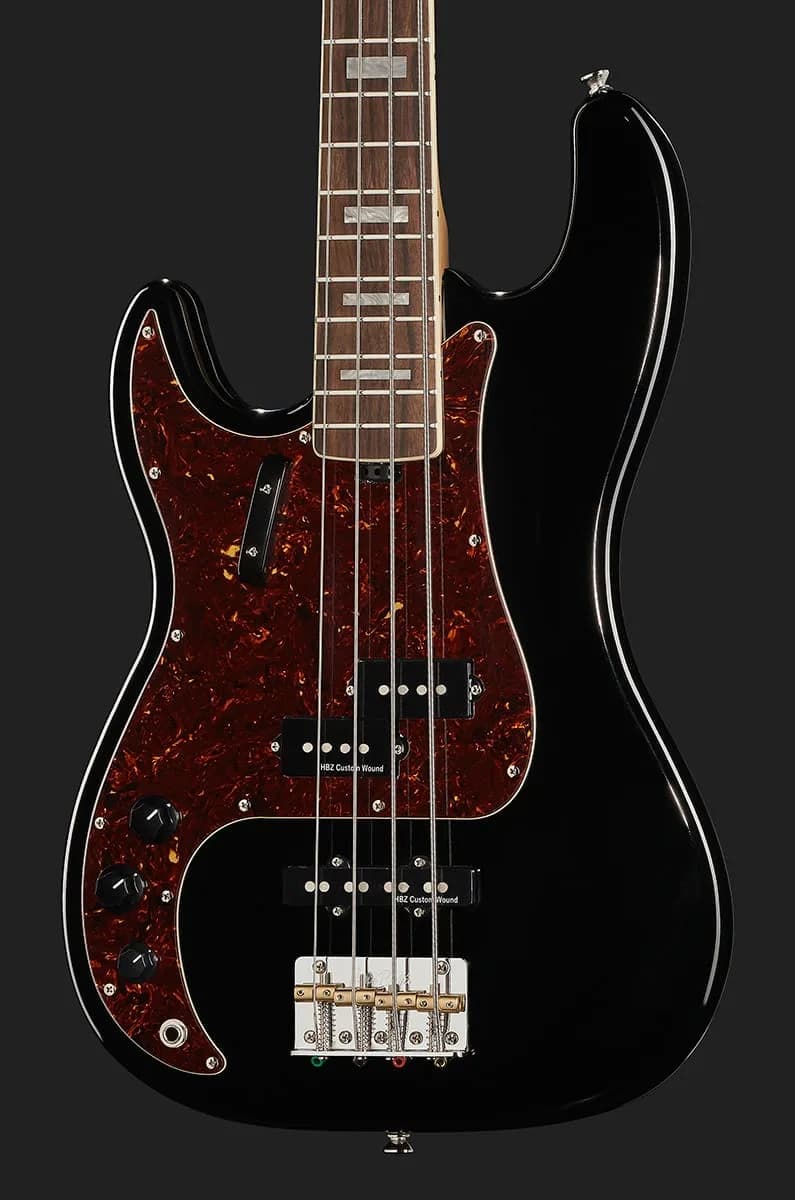 Harley Benton MV-4PJ LH Black — photo 4