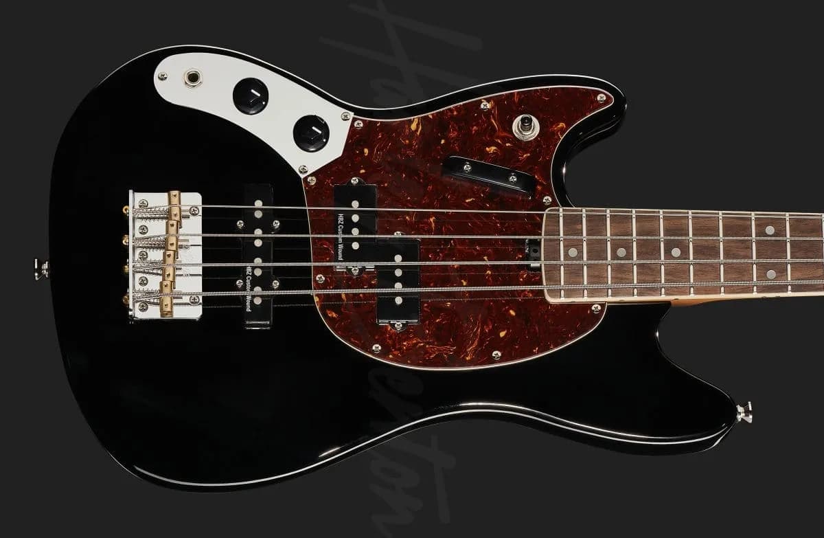 Harley Benton MV-4MSB LH Black — photo 4