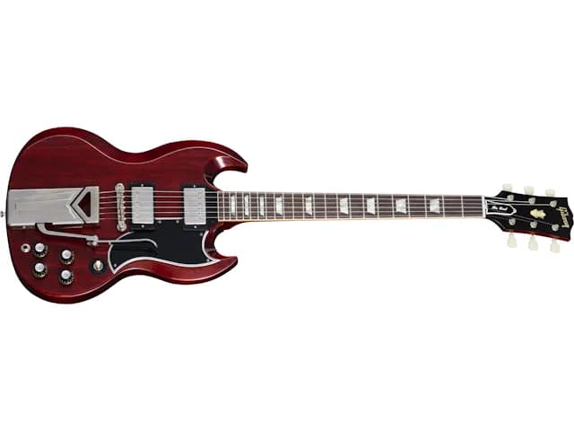 Gibson 60th Anniversary 1961 SG Les Paul Standard VOS, Cherry Red — photo 7
