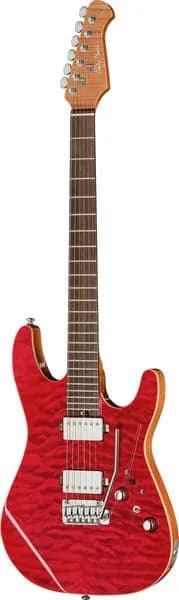 Harley Benton Fusion-IV HH RW QRG