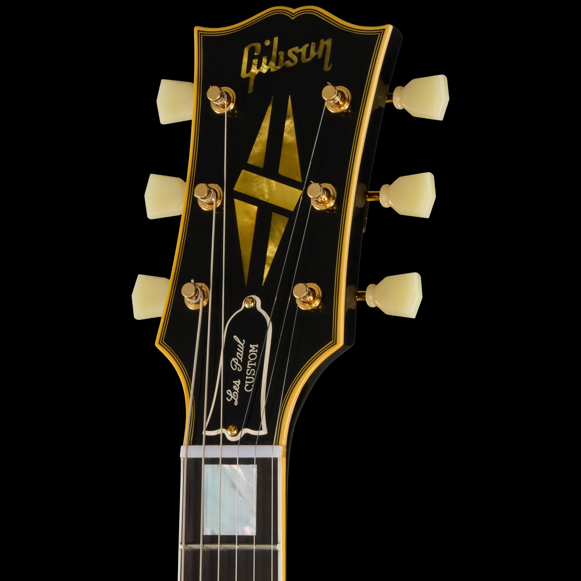 Gibson 1954 Les Paul Custom Reissue, VOS, Ebony — photo 5