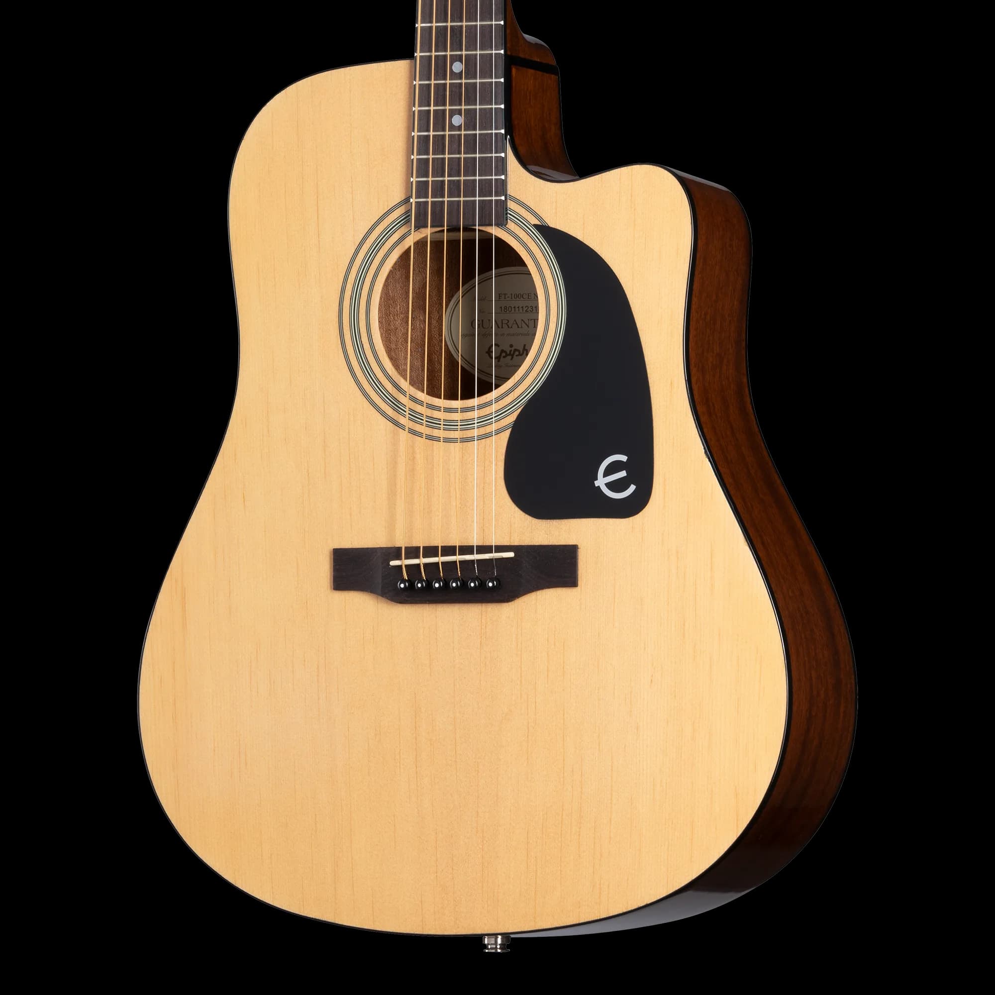 Epiphone FT-100CE, Natural