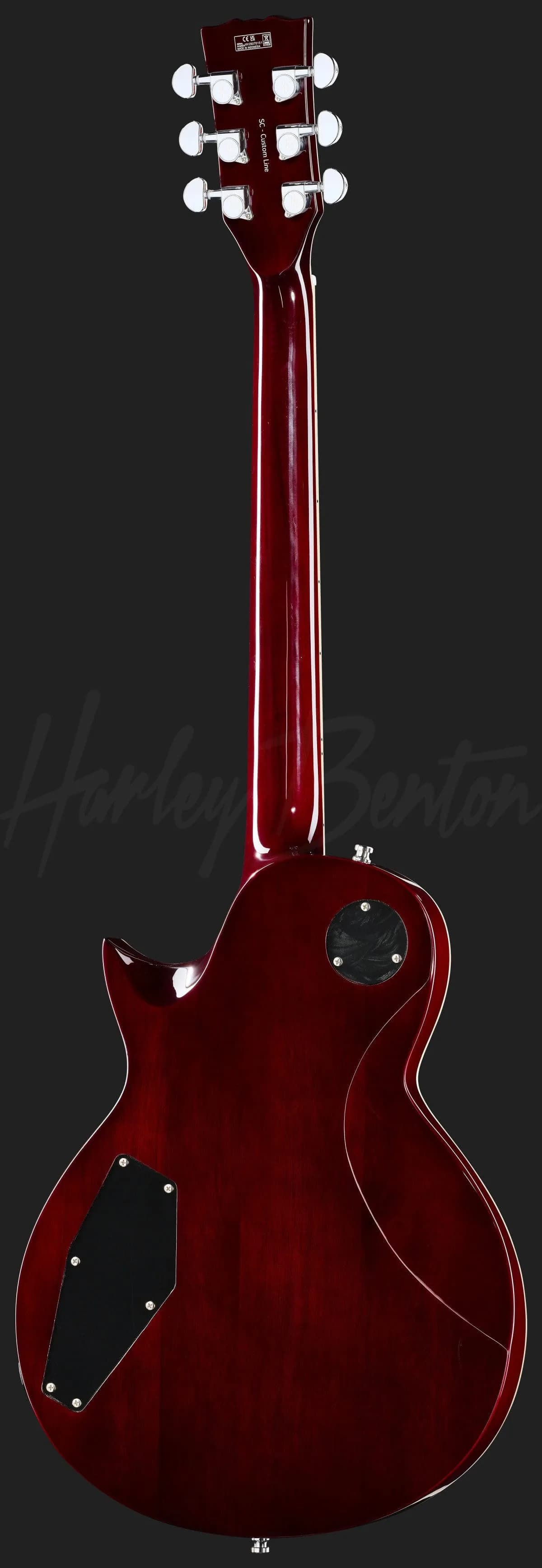 Harley Benton SC-Custom III Lemon Flame — photo 3