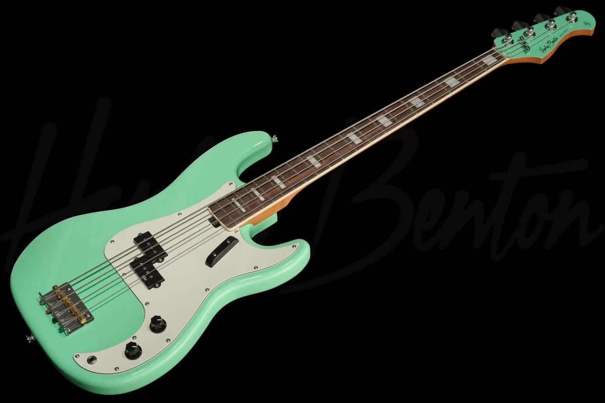 Harley Benton MV-4P Seafoam Green — photo 8
